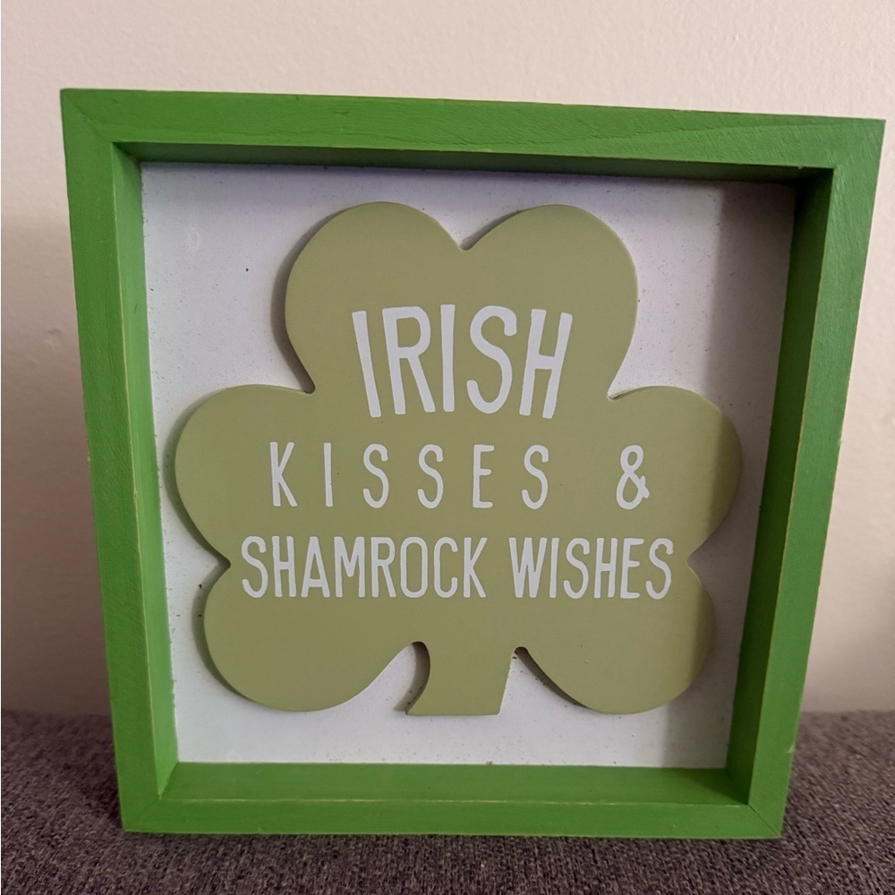 New Green Shamrock Wall Decor T2